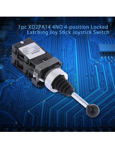Interruptor Joystick Bloqueo 4 Posiciones Oumefar XD2PA14 2