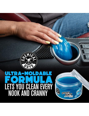 Gel de limpieza Sticky Icky Chemical Guys 100g - Aroma Manzana Verde