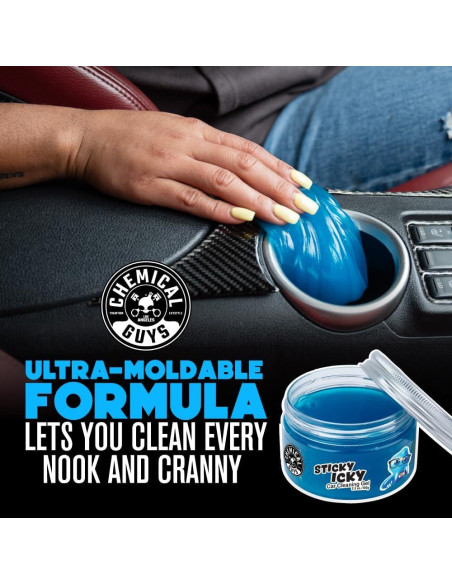 Gel de limpieza Sticky Icky Chemical Guys 100g - Aroma Manzana Verde