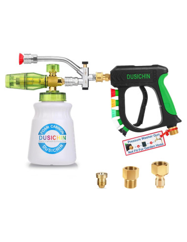 DUSICHIN Pistola de Lavado a Presión con Caño de Espuma 1.31 kg