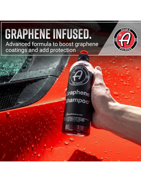Champú de Grafeno Adam's Polishes 3.78L pH Neutro Alta Espuma