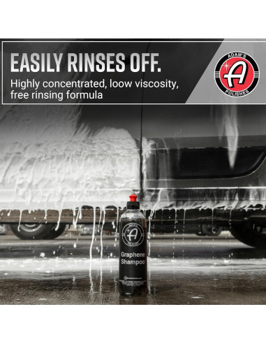 Champú de Grafeno Adam's Polishes 3.78L pH Neutro Alta Espuma