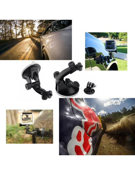 Kit de Accesorios SHOOT 10 en 1 para GoPro Hero 13-3 y SJ4000