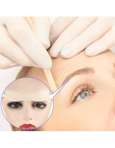 Cintas de Tatuaje de Cejas Maitys - 20 Piezas Silicona