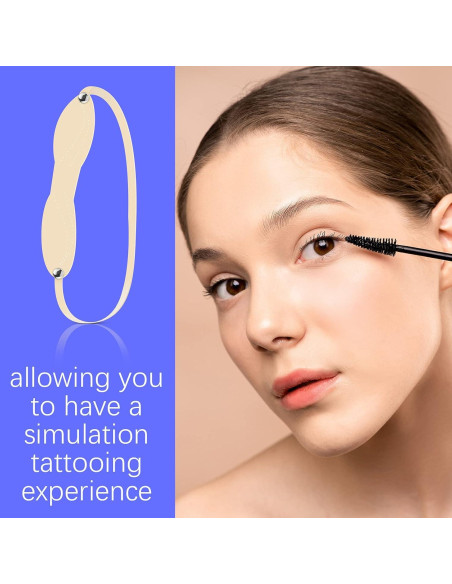 Cintas de Tatuaje de Cejas Maitys - 20 Piezas Silicona