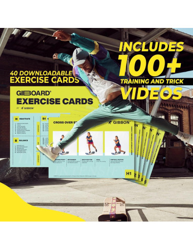 Tabla de Equilibrio GIBBON GiBoard Madera 106.68x27.94cm