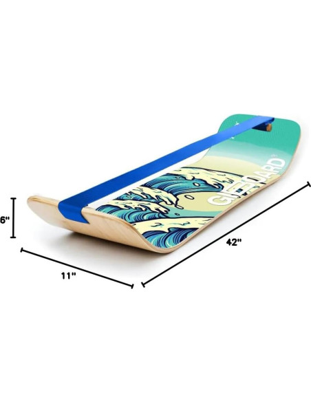 Tabla de Equilibrio GIBBON GiBoard Madera 106.68x27.94cm