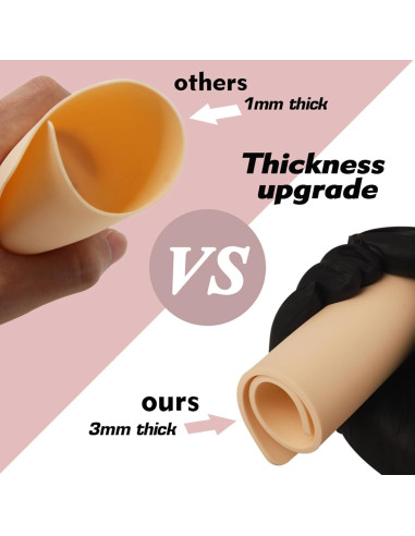 Piel Falsa de Tatuaje Rayyl 3MM - 3 Piezas 19x14cm