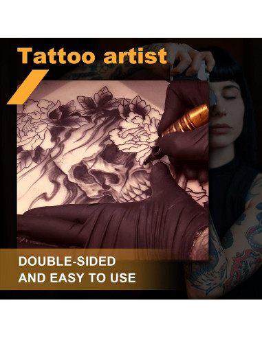 Piel Falsa de Tatuaje Rayyl 3MM - 3 Piezas 19x14cm