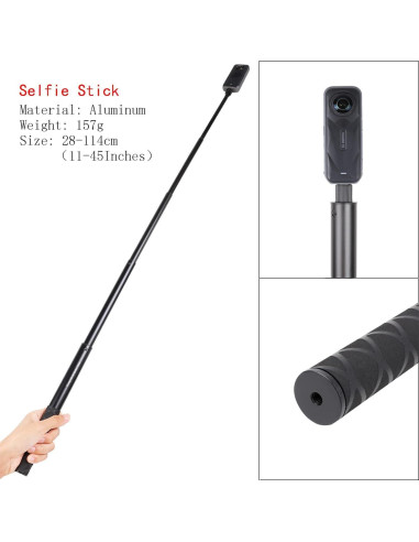 Accesorios para Motocicleta PellKing Insta360 X5/X4 - Funda, Montajes