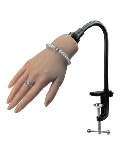 Mano de Práctica de Uñas de Silicona Siloatfy Izquierda 22cm
