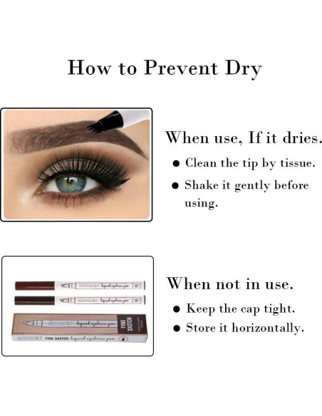 Lápiz de Tatuaje para Cejas Dyming - Microblading Negro 12.45cm Lápiz de Tatuaje para Cejas Dyming - Microblading Negro 12.45cm