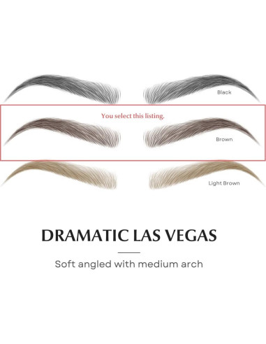 Microblading y Sombreado Tatuaje Bliss and Beyond 13 Pares Marrón