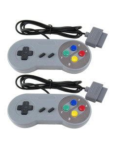 Paquete de 2 Controladores USB Gamepad USonline911 para PC y Mac