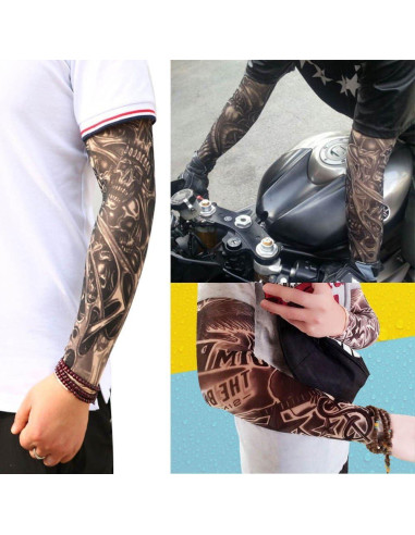 Mangas de Tatuaje Temporales FENGMANG - 5 Piezas Unisex
