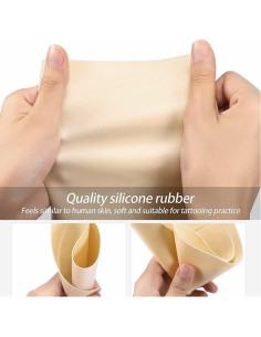 Piel de Práctica para Tatuaje Yuelong 30 Piezas 1.3mm 2