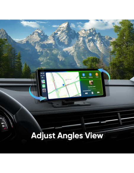 Estéreo Inalámbrico GTRUI D96 9.26" con Carplay y Android Auto