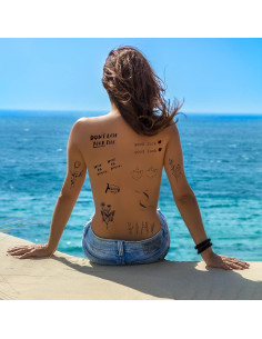 Tatuajes Temporales Realistas Zeecdatoo 160+ Piezas 74 Hojas 2