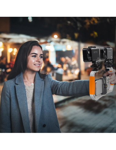 Soporte para Cámara de Acción Suptig Compatible con GoPro y Más