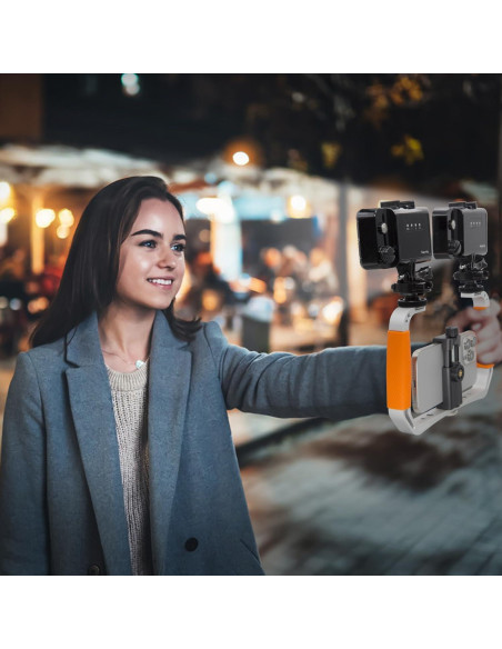 Soporte para Cámara de Acción Suptig Compatible con GoPro y Más