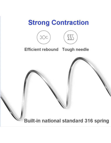 10 Cartuchos Agujas Tatuaje 3R HiTreasure Acero Inoxidable