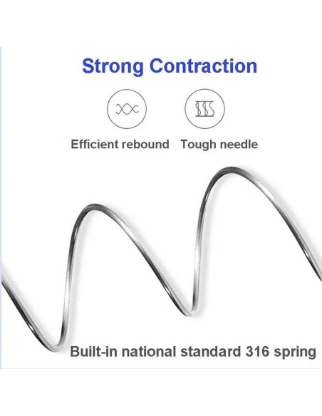 10 Cartuchos Agujas Tatuaje 3R HiTreasure Acero Inoxidable