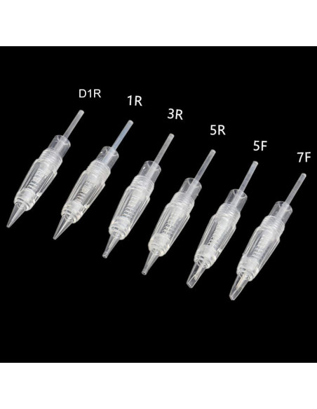 10 Cartuchos Agujas Tatuaje 3R HiTreasure Acero Inoxidable