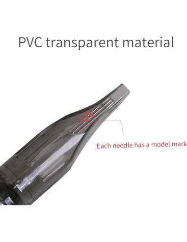 Cartuchos de Agujas Dragonhawk Mast 50pcs Mezclados 3RL a 11RL