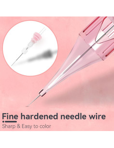 20 Agujas de Cartucho Tatuaje Desechables PMUBEAUTY 0.3mm 2