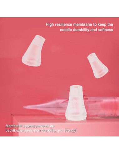 20 Agujas de Cartucho Tatuaje Desechables PMUBEAUTY 0.3mm