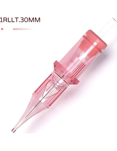 20 Agujas de Cartucho Tatuaje Desechables PMUBEAUTY 0.3mm