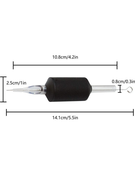 Combo 20 Tubos de Agujas de Tatuaje Desechables Needlehouse