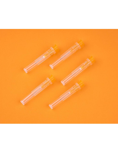 Aguja desechable Luer Lock XUONFEE 100Pack 25G 1.27cm