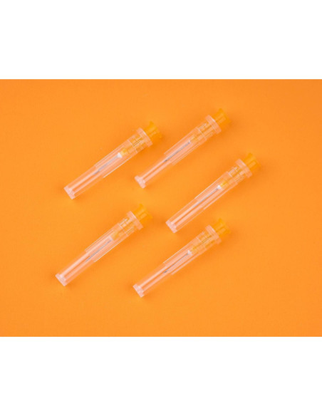 Aguja desechable Luer Lock XUONFEE 100Pack 25G 1.27cm