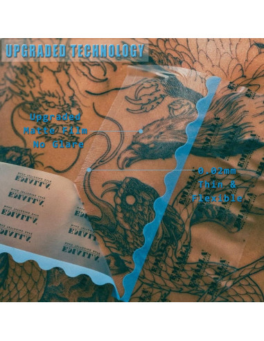 Vendaje para Cuidado de Tatuajes SOTICA 15.24cm x 9.14m Impermeable