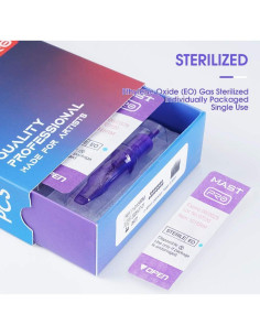 Cartuchos de Tatuaje MAST Pro 20 Pcs Agujas Liner Redondo 1213RL 2