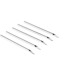 10 Agujas de Piercing 16G Acero Quirúrgico Esterilizadas 2