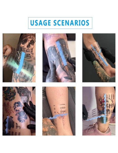 Vendaje para Cuidado de Tatuajes SOTICA 15.24cm x 9.14m Impermeable