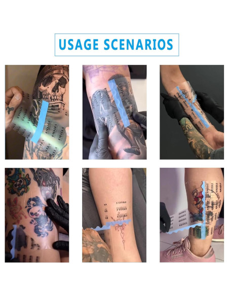 Vendaje para Cuidado de Tatuajes SOTICA 15.24cm x 9.14m Impermeable