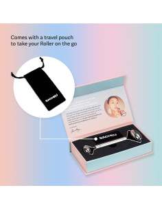 Rodillo Facial Sacheu Acero Inoxidable Drenaje Linfático 2