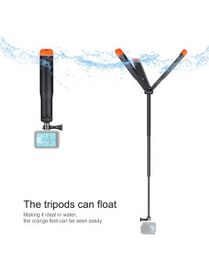 Bastón de Selfie Flotante YALLSAME para GoPro y Cámaras de Acción 2