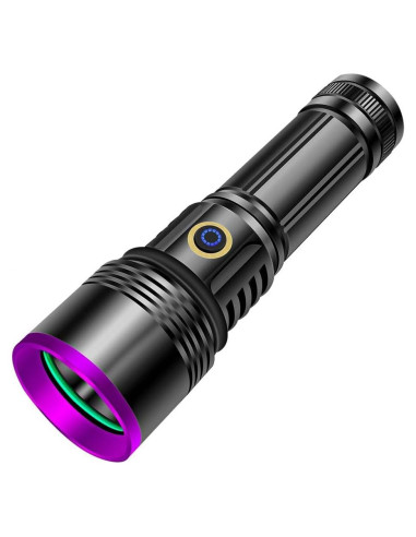 Linterna UV Recargable 30W LUXNOVAQ 365nm Luz Negra