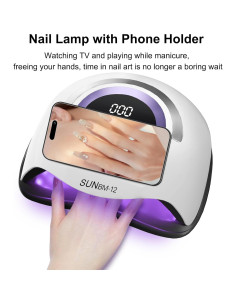 Lámpara de Uñas LED UV ShineCai 300W con Sensor y Temporizadores 2