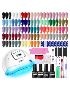 Kit de Esmalte de Uñas JODSONE 32 Colores con Luz UV