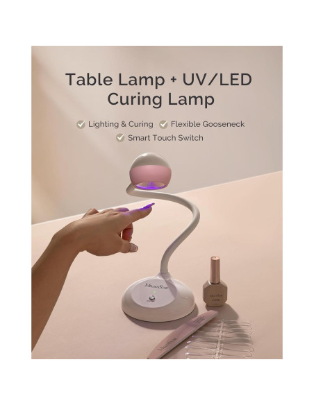 Lámpara de Uñas Profesional MelodySusie 2 en 1 Inalámbrica