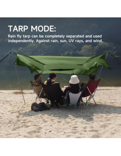 Hamaca SkyNest Travel Bird 3.4m Doble Capa Ultraligera 2