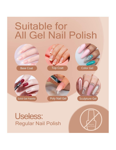 Lámpara de Uñas UV LED Easkep 86W Secador Rápido para Gel