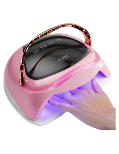 Lámpara de Uñas UV LED AJELU 248W con Sensor Automático