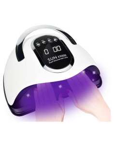 Lámpara UV para Uñas 280W con Sensor Automático y 4 Temporizadores