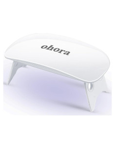 Lámpara LED ohora Care 6W para Uñas de Gel - Portátil, 2 Temporizadores